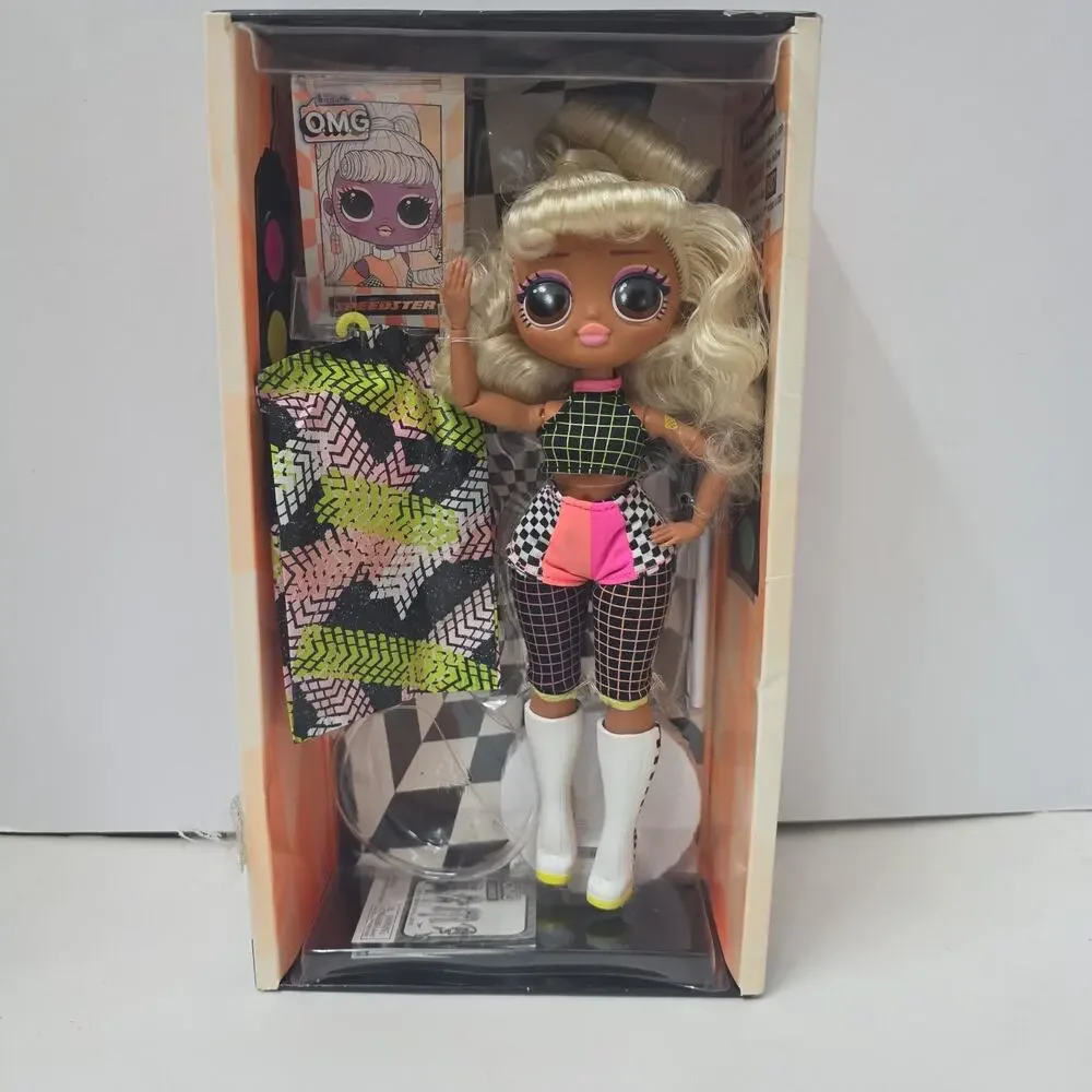 LOL Surprise OMG Speedster Fashion Doll With Stand And Accessories Read